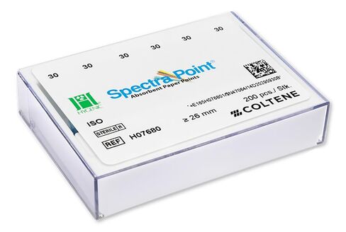 Coltene Whaledent H07680 SpectraPoint Absorbent Paper Points #30 Blue 200/Bx in Saudi Arabia
