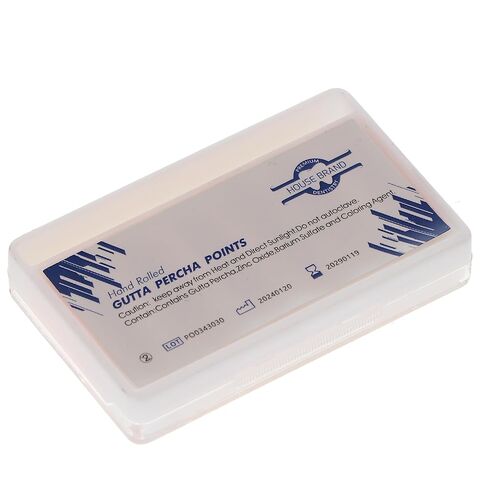 400817 HSB Gutta Percha Points .06 Tapered #20 60/Pk in Saudi Arabia