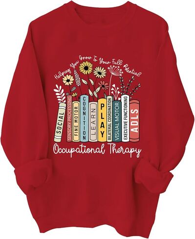 Occupational Therapy Sweatshirt Special Education Oversized Crewneck Sweatshirt Teacher Gifts in Kuwait