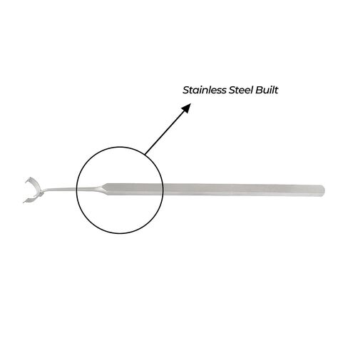 Stellmacher Henderson Alignment-Marker for Slit-Lamp, Ophthalmic Reference Tool with Defined Marking Surface, 13 cm Stainless Steel, for Educational Use (Alignment Marker) in Kuwait