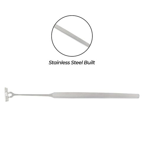 Stellmacher Henderson Corneal Marker with 11 mm Axis Guide, Ophthalmic Precision Crosshair Marking Instrument for Training, 13 cm Stainless Steel Tool (Henderson) in Kuwait