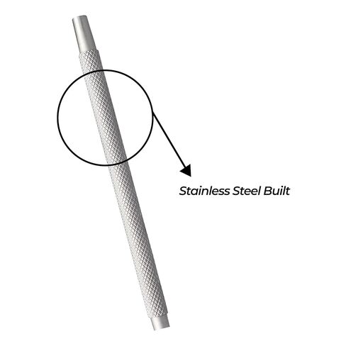 Stellmacher Infusion Handle with Male–Female Connector, 9.5 cm Stainless Steel Ophthalmic Instrument Designed for Structured Training, Demonstration, and Educational Use (M-F Connector) in Kuwait
