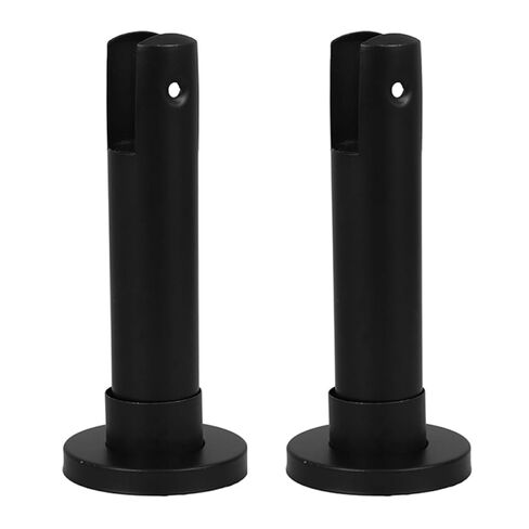 NUOBESTY 2pcs Stainless Steel Partition Bracket 10cm Support Feet for Public Restroom Toilet Cubicle Hardware Bathroom Stall Fittings in Saudi Arabia
