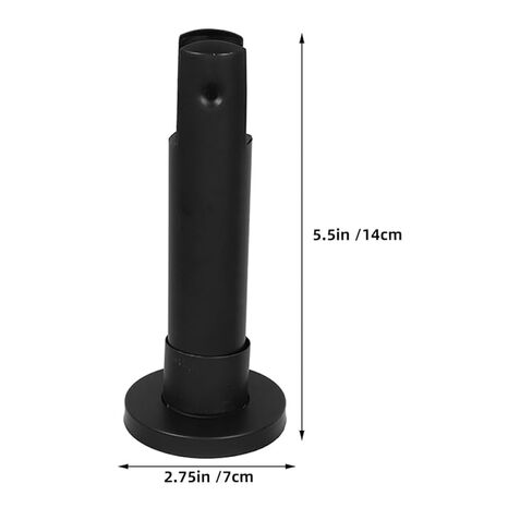 NUOBESTY 2pcs Stainless Steel Partition Bracket 10cm Support Feet for Public Restroom Toilet Cubicle Hardware Bathroom Stall Fittings in Saudi Arabia