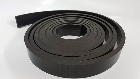 Rubber Sheet Warehouse .375" (3/8") Thick x 8" Wide x 5' Long -Neoprene Rubber Strip Commercial Grade 65A, Smooth Finish, Solid Rubber, Perfect for Weather Stripping, Gasket, Costume & DIY Projects … in Kuwait