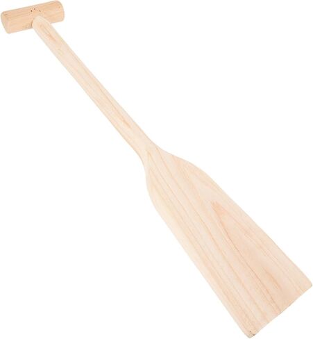 VALICLUD Wooden Boat Paddle 19.5-inch Lightweight Handmade Canoe Oar for Water Sports Drift Rowing in Saudi Arabia
