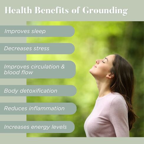 Grounding Mat - All Natural - Real Grass Pad for Health and Wellness - 24 x 20 inches with Reusable Tray in Kuwait