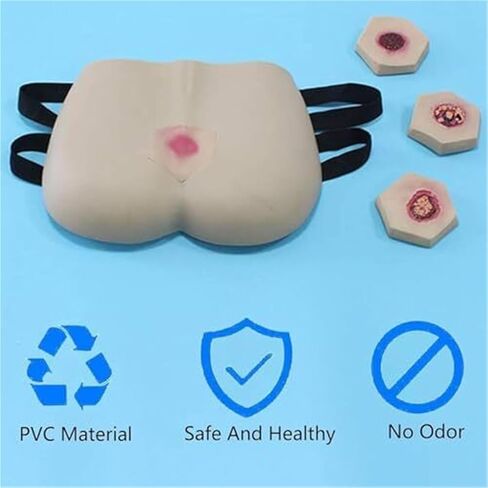 EDSORE Wound Care, Four Stages of Pressure Ulcers, Simulated Nursing Model, Medical Training Practice in Saudi Arabia