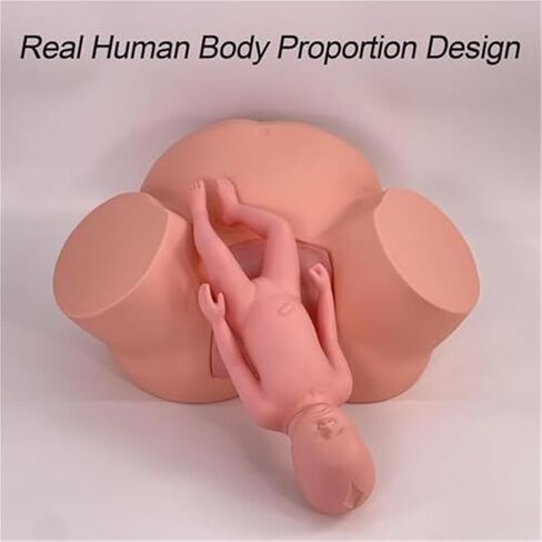 Teaching Model for Difficult Delivery of Infants, Adjustable Inflatable Bag Pelvic Width, Used for Obstetrics and Gynecology Training in Saudi Arabia