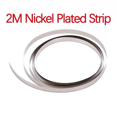 Nickel Strip, Nickel Plated Steel Strip 2m Length 0.15-0.3x10-15mm for Architectural Models(0.15x10mm) in Saudi Arabia