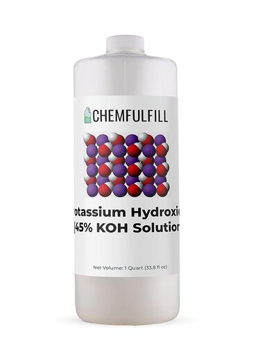 Chemfulfill Potassium Hydroxide 45% – (KOH 45%) (55-Gallon Drum) in Kuwait