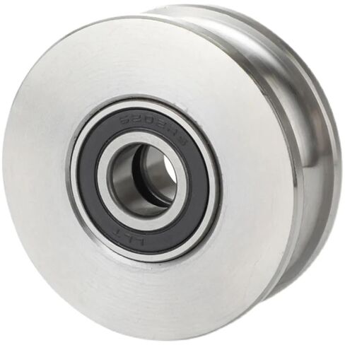 Miniature 45 Steel U-Shaped Pulley Lifting Bearing Small Pulley Track Wheel Crane Wire Rope Miniature Pulley(Purple) in Saudi Arabia