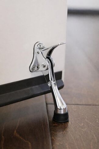 Step -On Door Stop - Gold Brass - 1pc in Kuwait