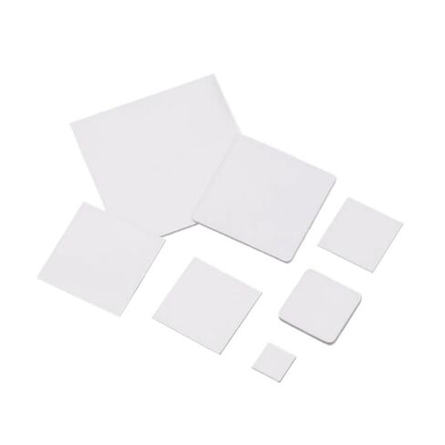 Square Boron Nitride Ceramic Plate 100x100mm - High Thermal Conductivity & Excellent Insulation - 1pc(5mm) in Saudi Arabia