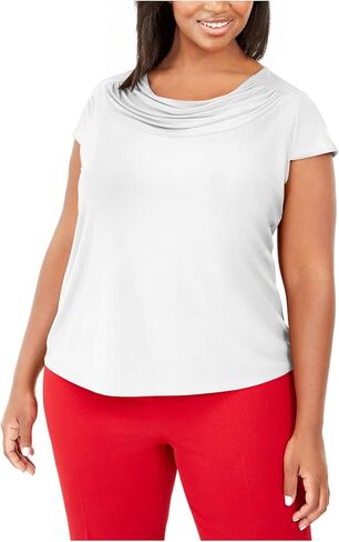 Kasper Women's Cowl Neck Ity Top in Saudi Arabia