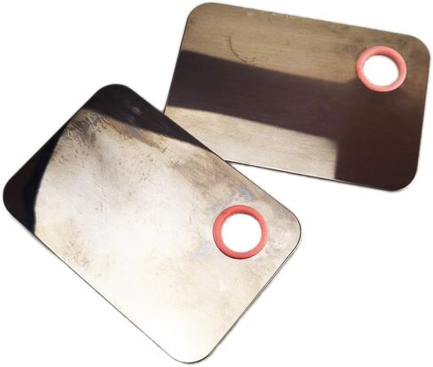 Airgoesin 2 Dental Glass Ionomer Cement Mixing Slab Board Plate Palette Stainless Steel Tool in Saudi Arabia