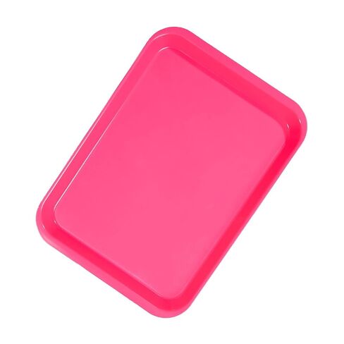 Zirc Dental 20Z401S B-Lok صينية مسطحة مقاس B ريتر وردي 13-3/8 بوصة × 9-5/8 بوصة × 7/8 بوصة in Kuwait