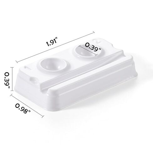 MU 200 Pcs Dental Mixing Well 2 Wells Bundles 400pcs Dental Micro Applicators Brushes Fine in Saudi Arabia