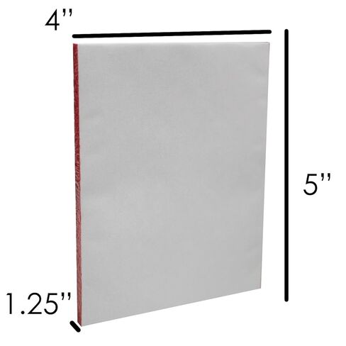 300 Sheets Dental Mixing Pads 2 Sides Paper 4"x5", Disposable Lab Mixing Papers Poly Coated - Vivid in Saudi Arabia