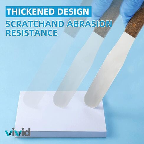 300 Sheets Dental Mixing Pads 2 Sides Paper 4"x5", Disposable Lab Mixing Papers Poly Coated - Vivid in Saudi Arabia