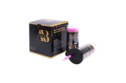 Premium Dental Micro Applicator Brushes, Non-Linting Flexible Microbrush Tips, Color-Coded Disposable Applicators for Precision Placement (300, Mauve, Fine 2.0mm) in Saudi Arabia
