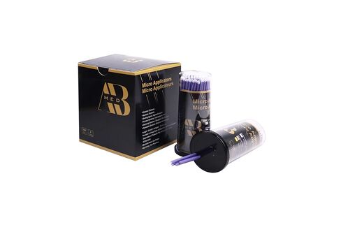 Premium Dental Micro Applicator Brushes, Non-Linting Flexible Microbrush Tips, Color-Coded Disposable Applicators for Precision Placement (300, Mauve, Fine 2.0mm) in Saudi Arabia
