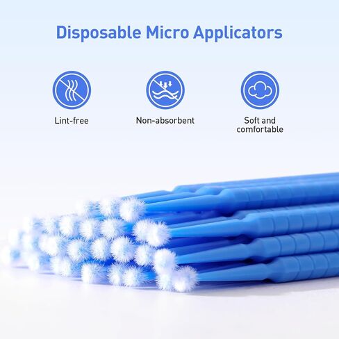 JMU 400pcs Dental Micro Applicators Brushes Fine,Superfine,Regular Disposable Microswabs in Saudi Arabia