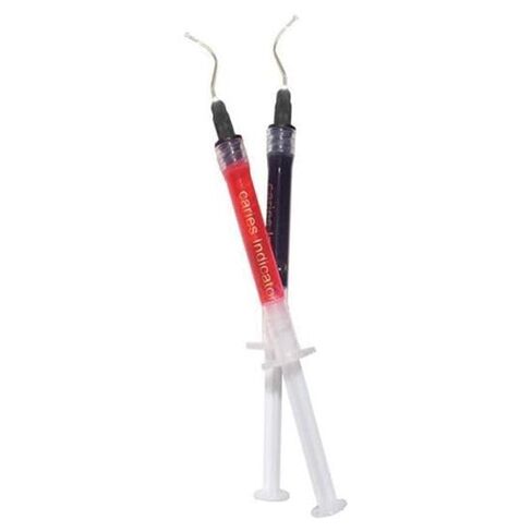 Vista Dental 502750 Caries Indicator Standard Kit Green Syringe with Tips 4/Pk 1.2 mL in Kuwait