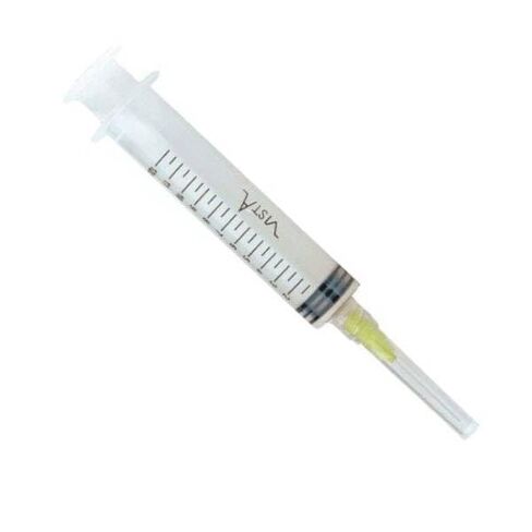 Vista Dental 316117 Appli-Vac Pre-Tipped Syringes 12cc 27ga Yellow 100/Box in Kuwait