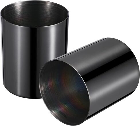 حامل الفولاذ المقاوم للصدأ الأسود من الفولاذ المقاوم للصدأ 304 ، ومنظم قلم رصاص مكتب ، وتخزين فرشاة المكياج ، وحامل أدوات مكاد المطبخ ، ومكتب متعدد الأغراض وملحقات منزلية in Kuwait