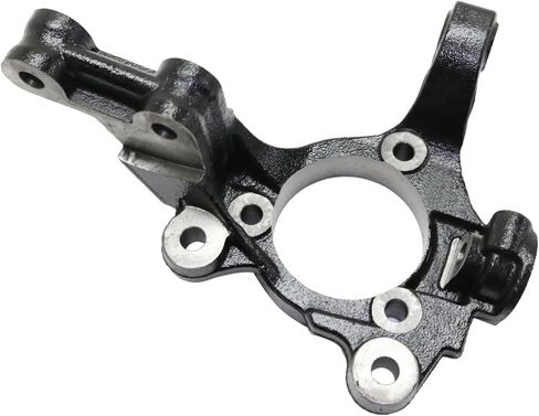 Detroit Axle - Front Left Steering Knuckle for 2009-2018 Dodge Journey, Driver Side Steering Knuckle Assembly 2010 2011 2012 2013 2014 2015 2016 2017 Replacement in Saudi Arabia