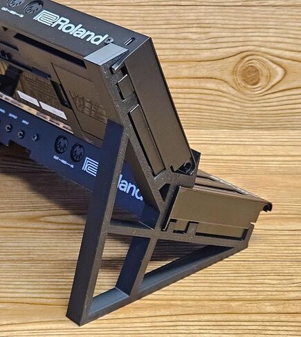 Made In The USA by THE ANALOG SOURCE 2 Tier 3D Printed Angled Desktop Mounting Stand for Roland Boutique A-01 D-05 JP-08 JU-06 JU-06A JX-03 JX-08 SH-01A TB-03 Synthesizer Sound Modules in Kuwait
