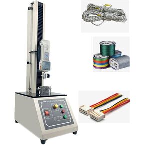 جهاز قياس القوة الرقمي، جهاز اختبار التوتر الكهربائي لحزام الأسلاك، مسافة 450 مم، يتضمن مشبكين و5 مجسات (100 نيوتن) لقياس قوة السحب بدقة in Kuwait