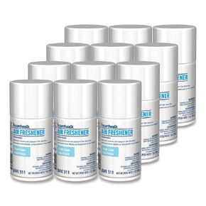 Boardwalk Metered Air Freshener Refill, 12-Pack, 7 oz Aerosol Spray, Fresh Linen Scent, Fits Most Standard Dispensers, Lasts For 30 Days in Saudi Arabia