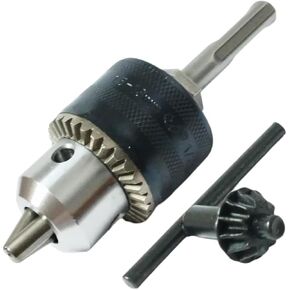 1.5-13mm Quick Change Drill Chuck Adapter – SDS Plus Adapter Compatible, Impact to Drill Adapter with Keyless Drill Chuck and Drill Press Adapter for Hand Drill in Kuwait