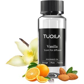 Vanilla Oil Essential Oils for Waterless Diffuser, Aroma Scent- Hazelnut, Citrus, Cinnamon, Plum& Cashmere Wood Fragrance Oil 120ml, Home, Hotel, Office and Car in Kuwait