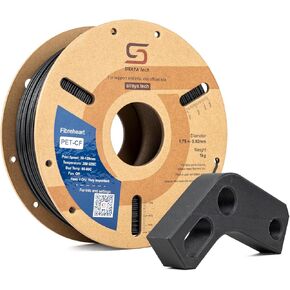 Siraya Tech Fibreheart PPA-CF 3D Printing Filament: Industrial-Grade Carbon Fiber Nylon, Superior Strength & Heat Resistance - The High Performance PAHT-CF (1kg, Black) in Kuwait
