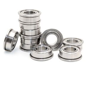 10PCS F683ZZ P5 3x7x3 Single Row Flanged Deep Groove Ball Bearings Double Shielded in Kuwait