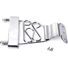 Kisangel Plated String Tailpiece for Guitar Durable Replacement Bridge for Archtop Instruments Finish for Restoring Your Guitar Elegance in Kuwait