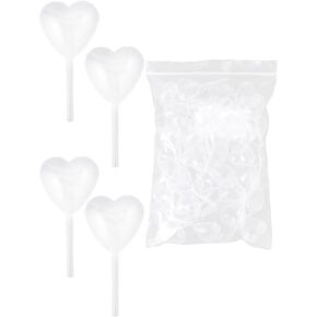 50Pcs Clear Heart Trasfer Pipettes 4ML Plastic Liquid Droppers Transparent for Essential Oil Transfer Science Crafts Painting Chocolate Strawberries Cupcakes Ice Cream in Kuwait