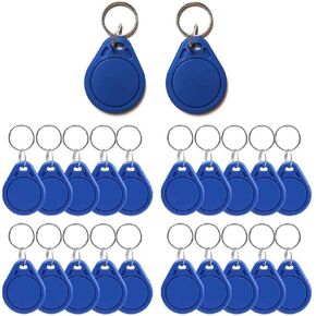 50 قطعة 13.56 ميجاهرتز UID قابلة للكتابة وقابلة لإعادة الكتابة وسلسلة مفاتيح ذكية IC، متوافقة مع MIFARE Classic 1K، علامة RFID فارغة للتحكم في الوصول وعلامة مفاتيح قابلة لإعادة الكتابة (50 قطعة) in Kuwait