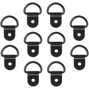 10 Pieces Anchors Black Pull Hook Stainless Steel Lashing for Car Vehicles SUV RV in Kuwait