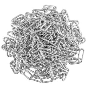 سلسلة لفائف من الفولاذ المقاوم للصدأ 33 قدم × 1/8 بوصة، سلسلة ربط معدنية شديدة التحمل 3 مم، سلسلة مطلية بالزنك لأرجوحة مقطورة الشاحنة، معلقة in Kuwait