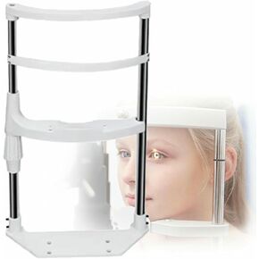 ملحقات قياس البصر لدعم الجبين، مسند الذقن للأجهزة البصرية، مسافة رفع قابلة للتعديل 0-95 مم، الأدوات البصرية، مراكز العناية بالعين- in Kuwait