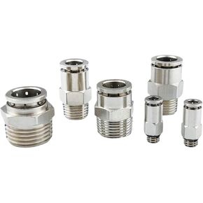 1 قطعة هوائي هوائي 10 مللي متر 8 مللي متر 6 مللي متر 4 مللي متر خرطوم أنبوب الأنابيب القياسية البريطانية 1/4 "1/8" 3/8 "ذكر الموضوع أنابيب الهواء موصل غرامة النحاس المناسب (6 مللي متر ، M5) in Kuwait