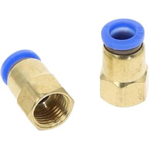 1 قطعة PCF "OD خرطوم أنبوب 4 مللي متر-12 مللي متر موصل هوائي 1/8 ''1/4'' 3/8 ''الأنابيب القياسية البريطانية أنثى موضوع دفع في المناسب (12 مللي متر OD خرطوم ، 1/4") in Kuwait