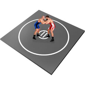 Wrestling Mat Large 10ft for Home Workout, High-Density XPE Foam Training Mat for MMA Exercise Yoga, 1.2inch Thicken Folding Gym Mat for Tumbling Grappling Boxing Taekwondo Cheerleading in Kuwait