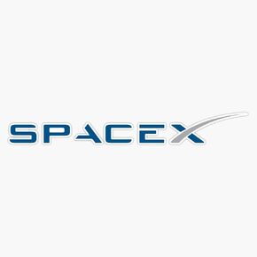 Spacex Vinyl Bumper Sticker Decal Waterproof 5 inches in Kuwait