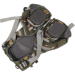 Fishing Vest, Neoprene Material with Multi Pocket Design, Adjustable Shoulder Straps and Waistband, for Fly Fishing Kayak Canoe Outdoor Activities in Kuwait