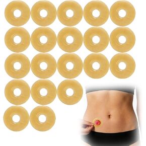 20 حزمة من حلقات حاجز الفغرة، أختام فغر الغروانية المائية، مستلزمات فغرة موسع الجلد المرن بسمك 2 مم، حلقات تمديد الجلد المانعة للتسرب لأكياس فغر القولون فغر اللفائفي in Kuwait